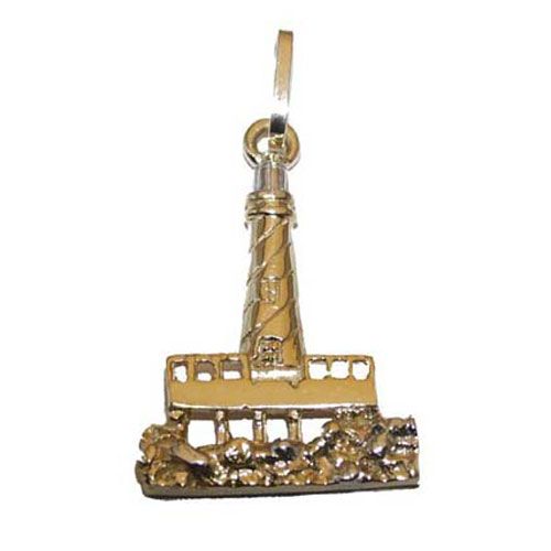 14k Gold Lighthouse Pendant - 308