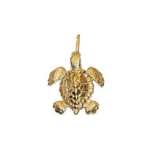14k Gold Loggerhead Pendant - 142
