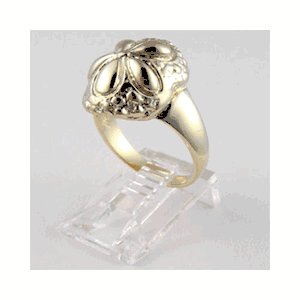 14k Gold Sea Biscuit Ring - 758