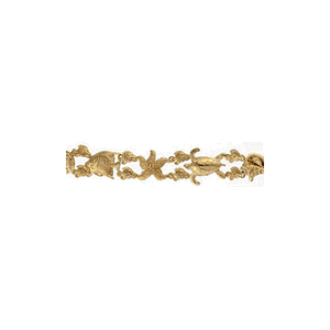 14k Gold Sea Creatures 7 Inch Bracelet - 563