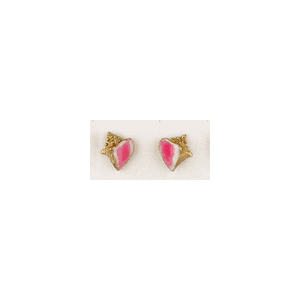 14k Gold Small Conch Earrings - 622