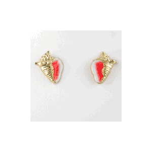 14k Gold Small Conch Earrings - 688 HE