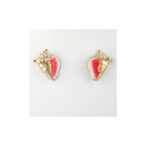14k Gold Small Conch Earrings - 688 HE