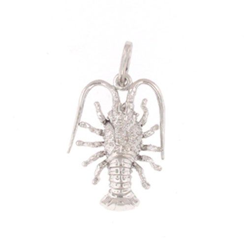 14k Gold Small Lobster Pendant - 383