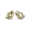14k Gold Splash Bass Earrings - 601