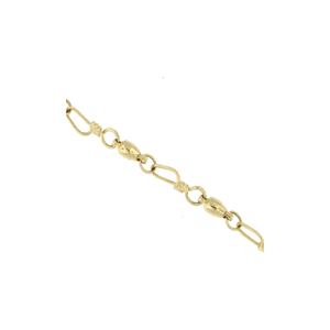 14k Gold SW 80 Snap Swivel 7 Inch Bracelet - 574