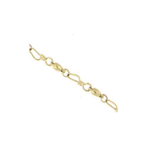 14k Gold SW 80 Snap Swivel 7 Inch Bracelet - 574