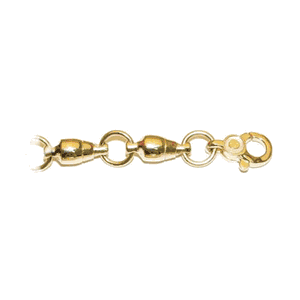14k Gold Swivel 300 9 1/2 Inch Bracelet - 548