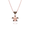14K RG Koa Diamond Heart Bail Turtle Pendant, Hawaiian Inspired  Pendant, STP-36075K
