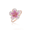 14K RG Ombre Plumeria Ring