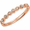 14K Rose .04 CTW Diamond Ring Size 7 - 68969:101:P