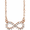 14K Rose .08 CTW Diamond Infinity 16 1/2" Necklace - 67072:84407:P