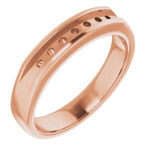 14K Rose 3/8 CTW Diamond Ring - 124205:613:P