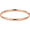 14K Rose 4.75 mm Hinged Bangle Bracelet - BRC181:240493:P