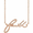 14K Rose Faith 16" Necklace - 87143:204:P