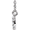 14K White .08 CTW Diamond Infinity-Inspired 16" Necklace  - 67072:84405:P
