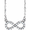 14K White 1/8 CTW Diamond Infinity 16 1/2" Necklace - 67072:84408:P