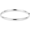 14K White 4.75 mm Hinged Bangle Bracelet - BRC181:240492:P