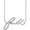 14K White Faith 16" Necklace - 87143:200:P