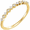 14K Yellow 1/10 CTW Diamond Ring Size 7  - 652244:60000:P