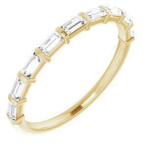14K Yellow 1/3 CTW Diamond Anniversary Band  - 123675:6066:P