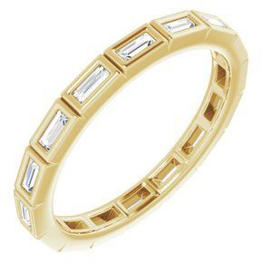 14K Yellow 1/3 CTW Diamond Eternity Band   - 123624:60174:P