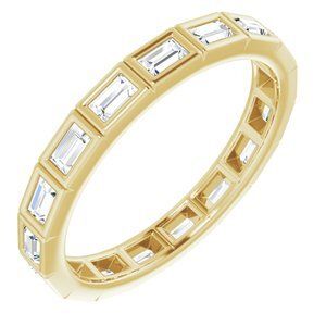 14K Yellow 1/3 CTW Diamond Eternity Band  - 123624:60270:P