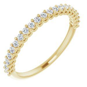 14K Yellow 1/4 CTW Diamond Anniversary Band - 123973:6005:P