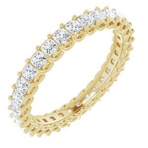 14K Yellow 1 CTW Diamond Eternity Band  - 123593:60102:P