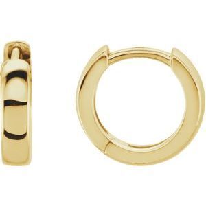 14K Yellow 11.5 mm Huggies - 20007:27504200:P