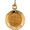 14K Yellow 12 mm St. Michael Medal - R5052:105129:P