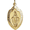 14K Yellow 20x13 mm Oval Miraculous Medal Pendant   - R5022:63194:P