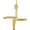 14K Yellow 20x20 mm St. Bridget's Cross Pendant - R16251:104072:P