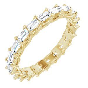 14K Yellow 3/4 CTW Diamond Eternity Band  - 123643:60029:P