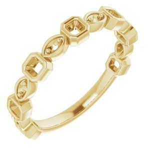 14K Yellow 3/8 CTW Diamond Anniversary Band  - 123633:6002:P