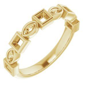 14K Yellow 3/8 CTW Diamond Anniversary Band  - 123633:6062:P