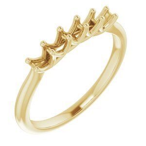 14K Yellow 3/8 CTW Diamond Anniversary Band - 123873:6009:P