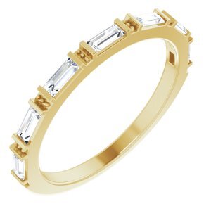 14K Yellow 3/8 CTW Lab-Grown Diamond Anniversary Band - 124286:LG700:P