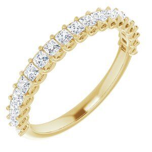 14K Yellow 5/8 CTW Diamond Anniversary Band - 123973:6029:P