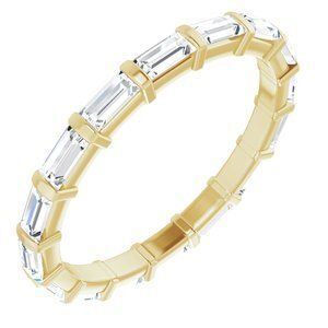 14K Yellow 5/8 CTW Diamond Eternity Band  - 123601:60143:P