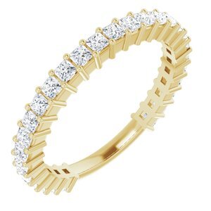 14K Yellow 9/10 CTW Diamond Anniversary Band - 123655:6021:P