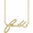 14K Yellow Faith 16" Necklace - 87143:202:P