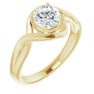 14K Yellow Sapphire Ring  - 71840:60016:P