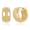 14kg 15mm Plain Band Hoop Earrings - 21-4237