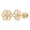 14kg 6 Sm Rings Clstred Baby Sb Earrings - 02-506-BS