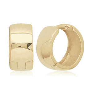 14kg 7x12mm Hinged Hoop Earrings - 03-705