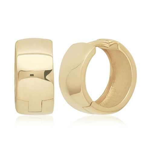 14kg 7x12mm Hinged Hoop Earrings - 03-705