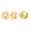 14kg Sm Love Knot Baby Sb Earrings - 02-137-BS