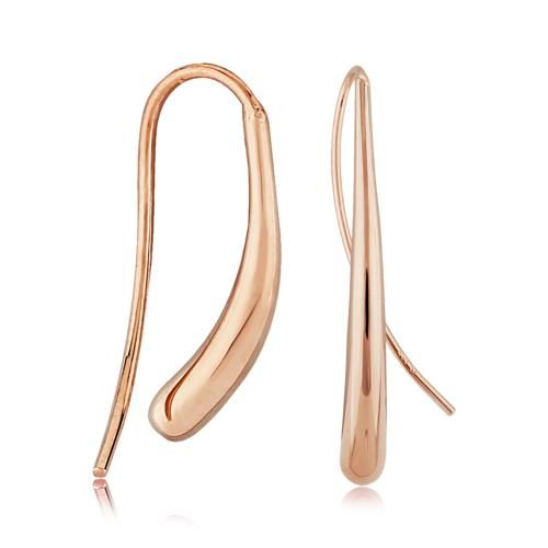 14krg Long T/drop H/wire Earrings - 21-3180R