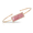 18k Rose Gold Diamond Bangle With Pink Opal  - B7055PO